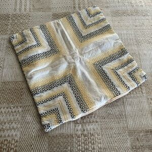 World Market Pillow Cover Geometric Boho Design